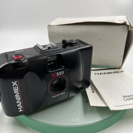 Hanimex IC500 35mm Film Camera Point & Shoot Collectable Lomo Retroo Boxed # 9730
