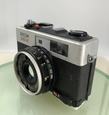 RICOH 500 ME 35mm Film Rangefinder Camera with original Case, TESTED  #7261