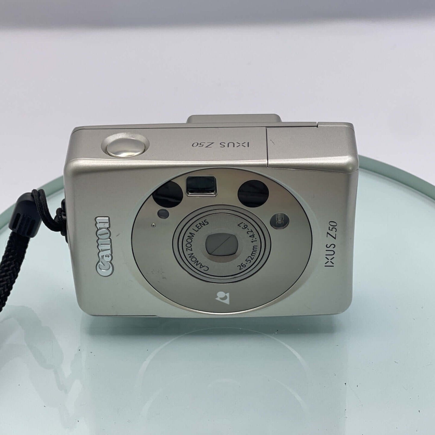 Vintage Canon IXUS Z50 APS Compact Film Camera Case & instructions Tested#6261