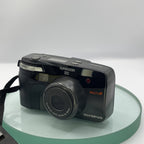 Olympus Superzoom 120 35mm Film Camera Quartz Date in excellent condition+case532