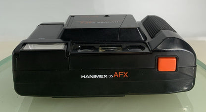 HANIMEX 35AFX BLACK POINT AND SHOOT FILM CAMERA GOOD CONDITION TESTED - 8347