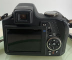 Olympus SP-590 UZ 12.0MP Digital Camera Black NO CHARGER NO CARD Tested - 6175