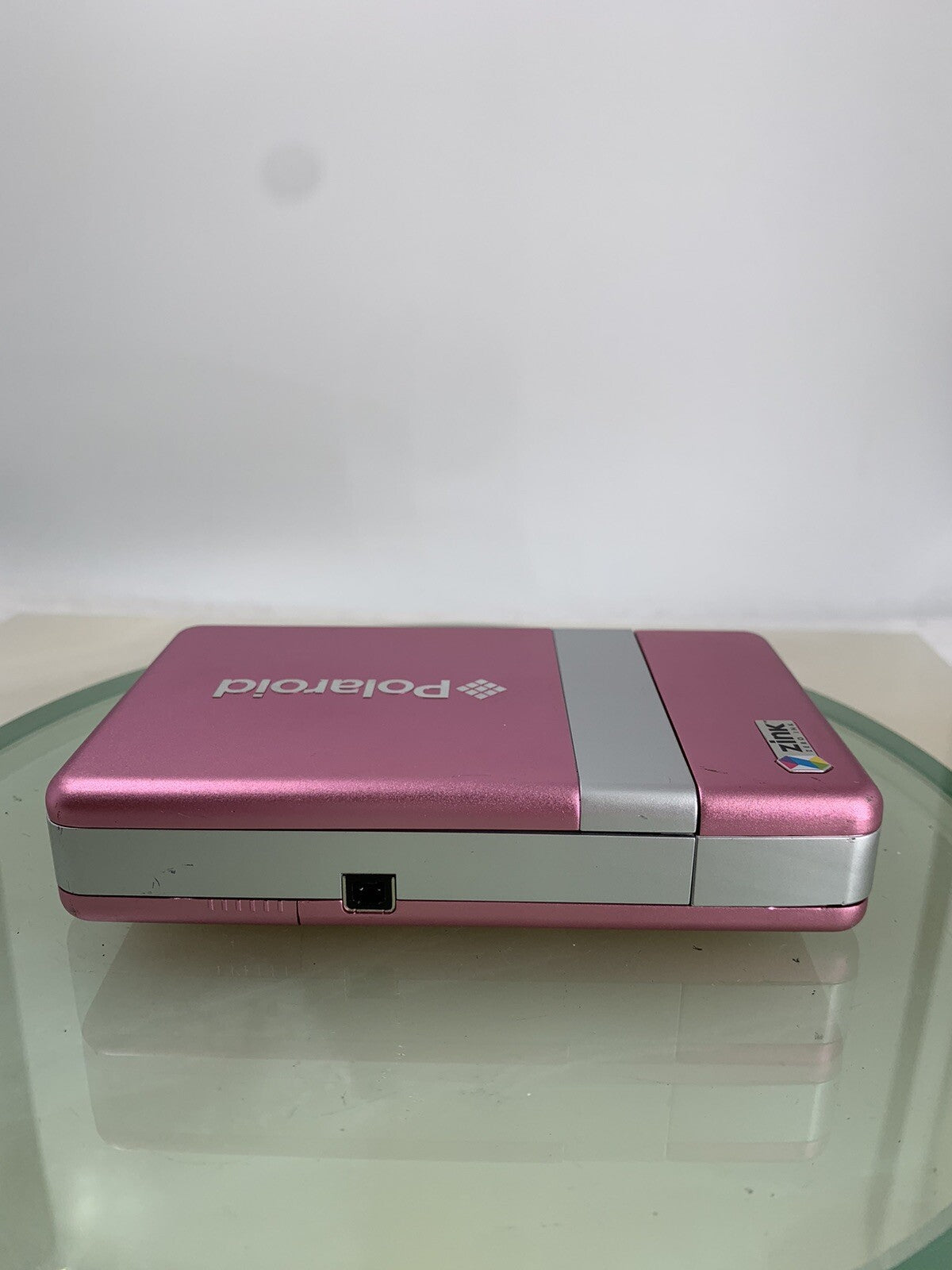 Polaroid Zip Digital Instant Photo ZINK Printer Portable PINK TESTED - 3924