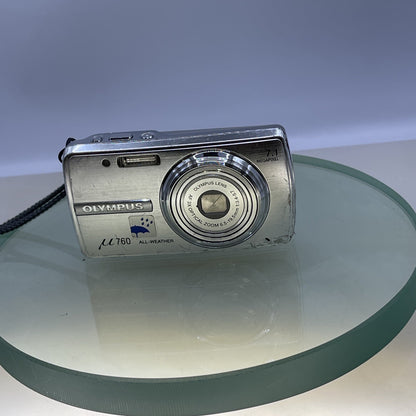 Digital Camera Olympus u760 All Weather poor condition Nobattery Nocharger2