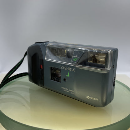 Kyocera Yashica AF-J motor 35mm film camera Tested Kyocera Lens 32mm 1:3.5 #6612