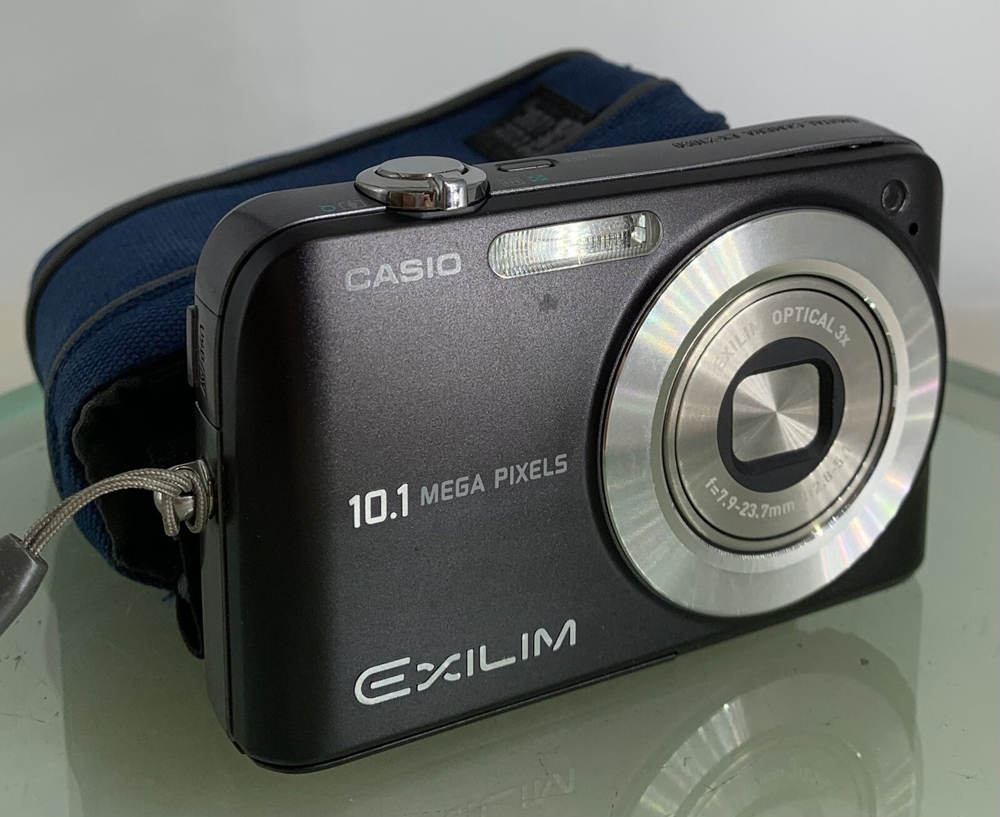 Casio Exilim EX-Z1050 10.1 MP Digital Camera BLACK +SD CARD+TESTED - 5520