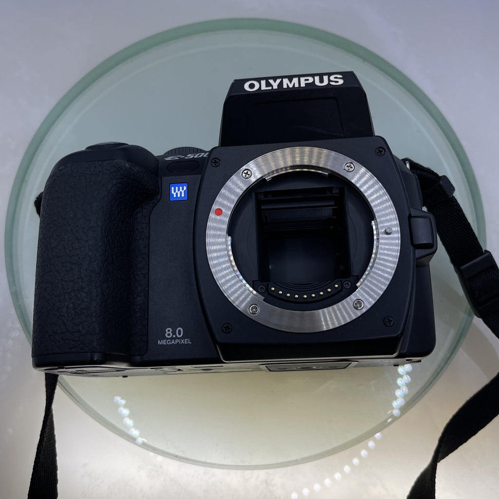 Olympus E500 Camera 8.0 Megapixel Digital SLR Camera Body only+Batt+Charger#76613