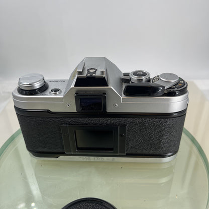 Canon AE-1  35mm SLR Film Manual Camera + Canon 50mm F/1.8 FD Lens Like A-1 #7456