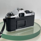 Pentax ME Super 35mm SLR Film camera + TAKUMAR  28mm 1:2.8 Lens TESTED #9283