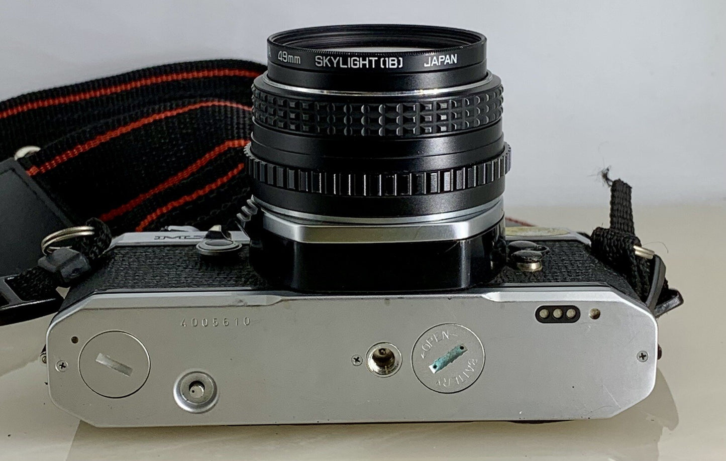 Pentax MX 35mm Vintage SLR Film Camera & Pentax-M 50mm 1.7 + TESTED - 1028