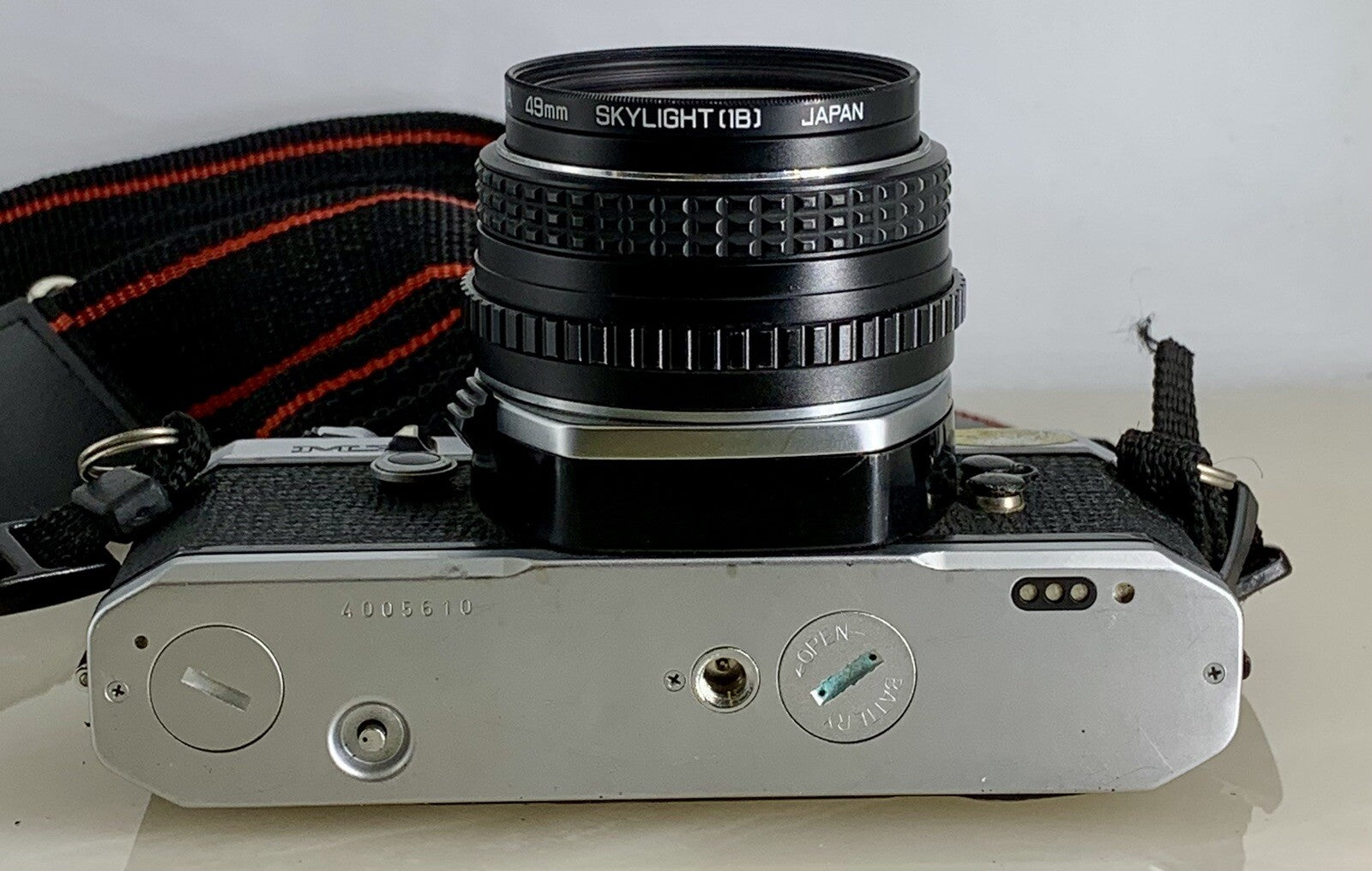Pentax MX 35mm Vintage SLR Film Camera & Pentax-M 50mm 1.7 + TESTED - 1028