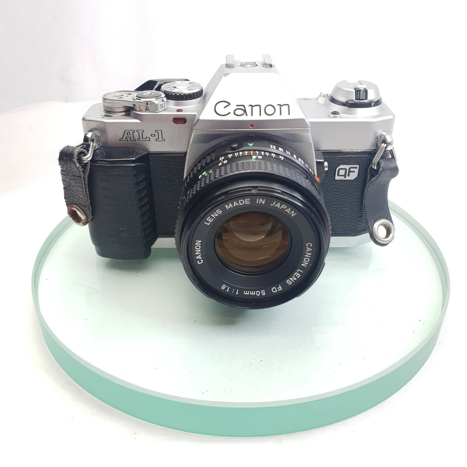 Vintage Canon AL-1 35mm Film SLR & 50mm f1.8 FD Lens New Light Seal - Working6921