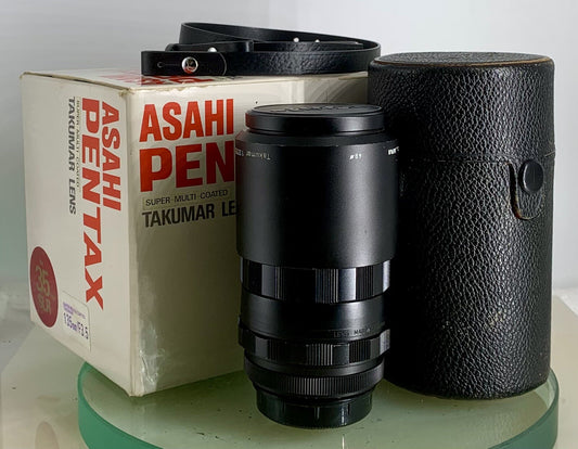 Pentax Super-Takumar 135mm F/3.5 Asahi M42 Screw Mount Manual Focus Lens - Ex+ 20