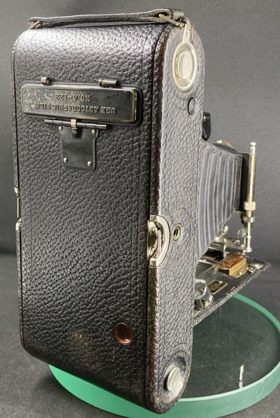 No.3-A Autographic Kodak Model C Antique 1910s Folding 122 Film Camera+BOX#3002