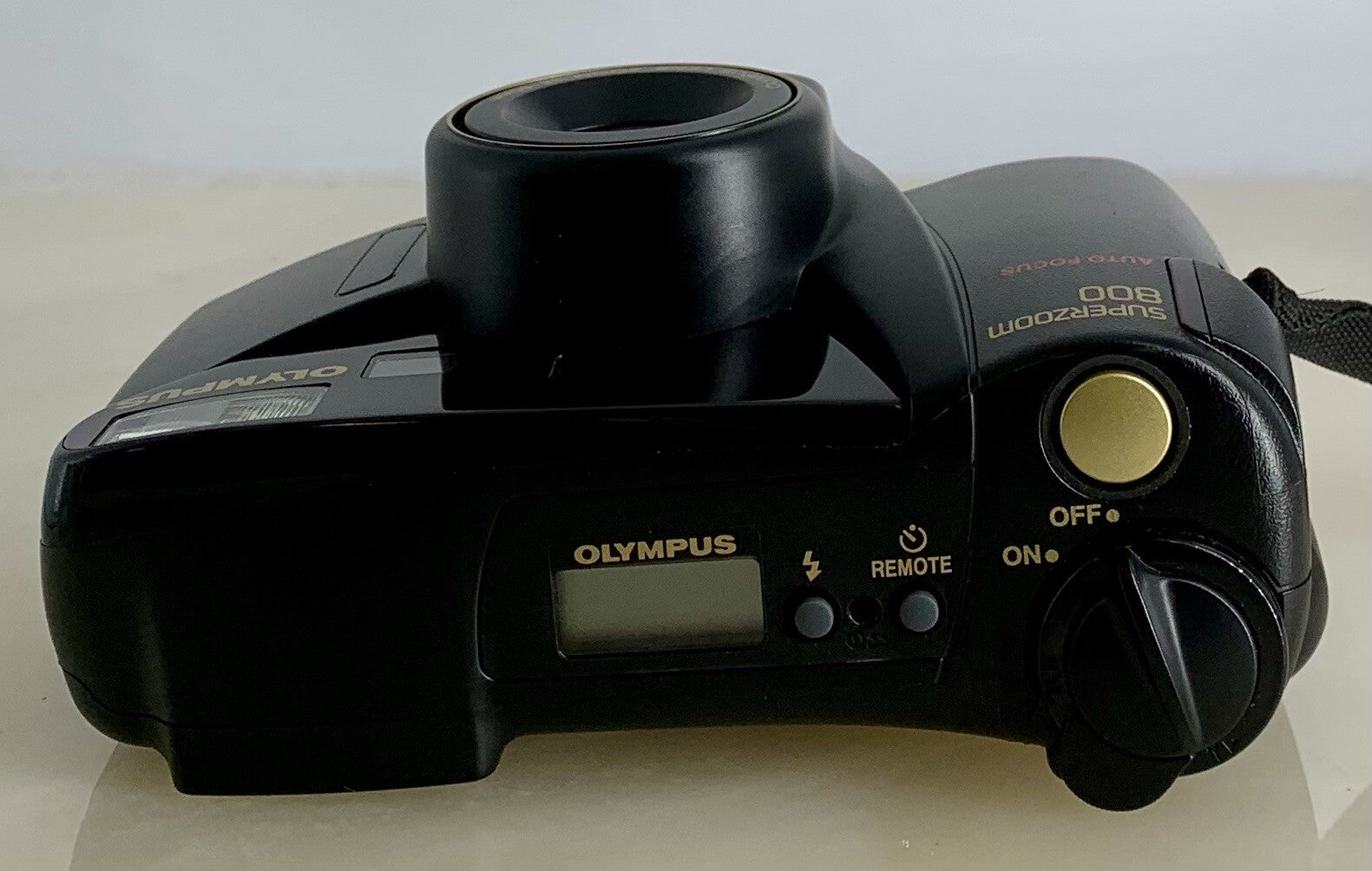 Vintage Black Olympus Superzoom 800 35mm Film Point & Shoot Film Camera #3546