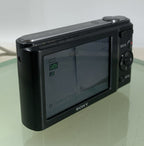 Sony CyberShot DSC-W800 Digital Camera 20.1MP Black + CHARGER +WIRE TESTED - 4664