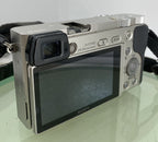 SONY APLHA A6000 GREY WITH CHARGER + COVER + WIRE PERFECTLY TESTED - 3714