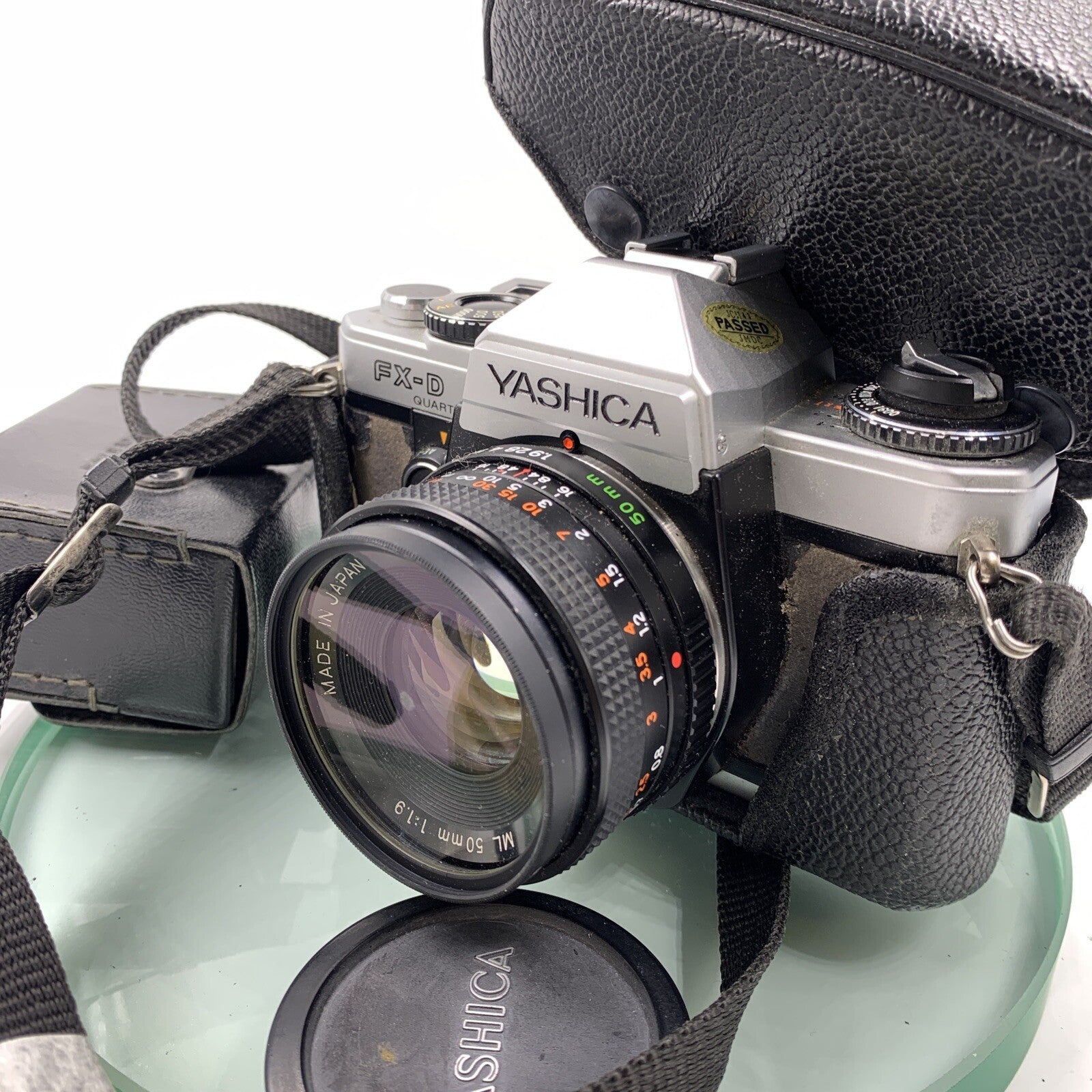 Yashica FX-D Quartz With Yashica DSB 50mm f/1.9 Lens  # TESTED # VGC # 8931