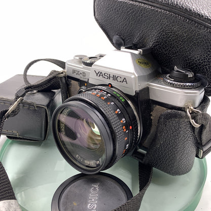 Yashica FX-D Quartz With Yashica DSB 50mm f/1.9 Lens  # TESTED # VGC # 8931