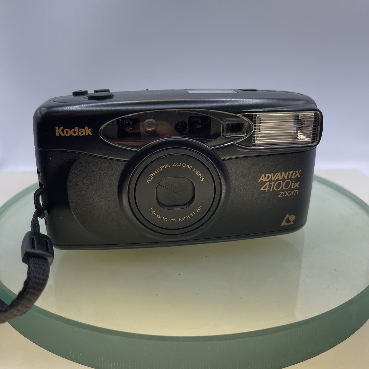 Vintage Kodak Advantix 4100ix Zoom 30-60mm Point & Shoot APS Film Camera case5761