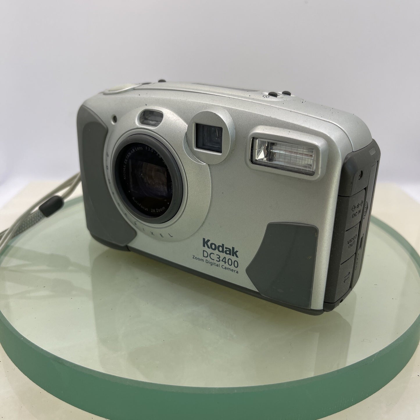 Kodak DC3400 Vintage Digital Camera 2.0 Megapixel Tested Works Made In Japan#9562