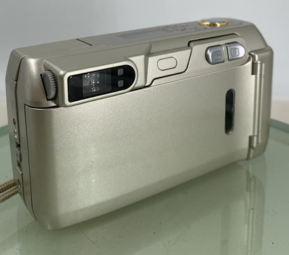 Nikon Lite Touch Zoom 120ED 35mm Film Point And Shoot Camera SILVER TESTED - 9414