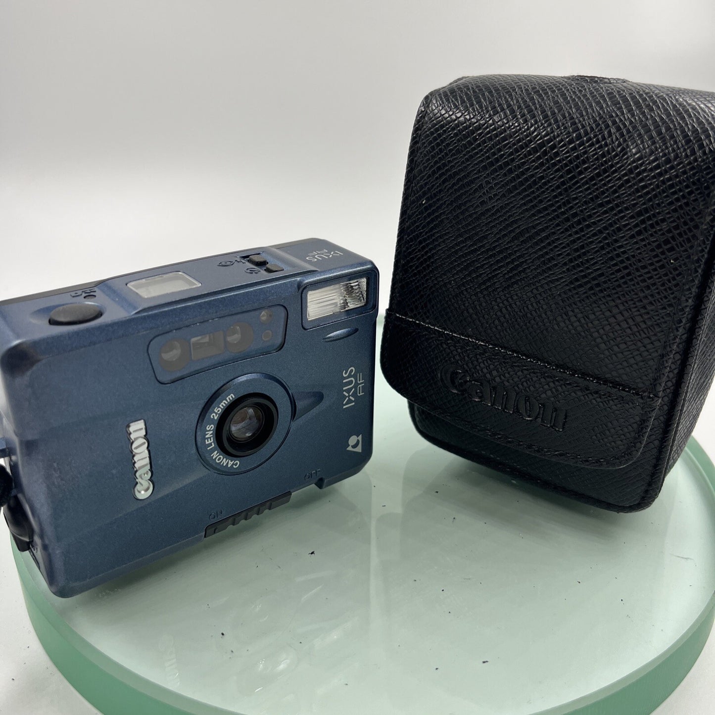 Canon IXUS AF Compact Camera Digital Camera Camera Blue # tested # 9990