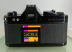 Pentax Asahi K2 35mm Black Film Camera SMC 50mm lens 1:2.K1000 Tested Works #1935