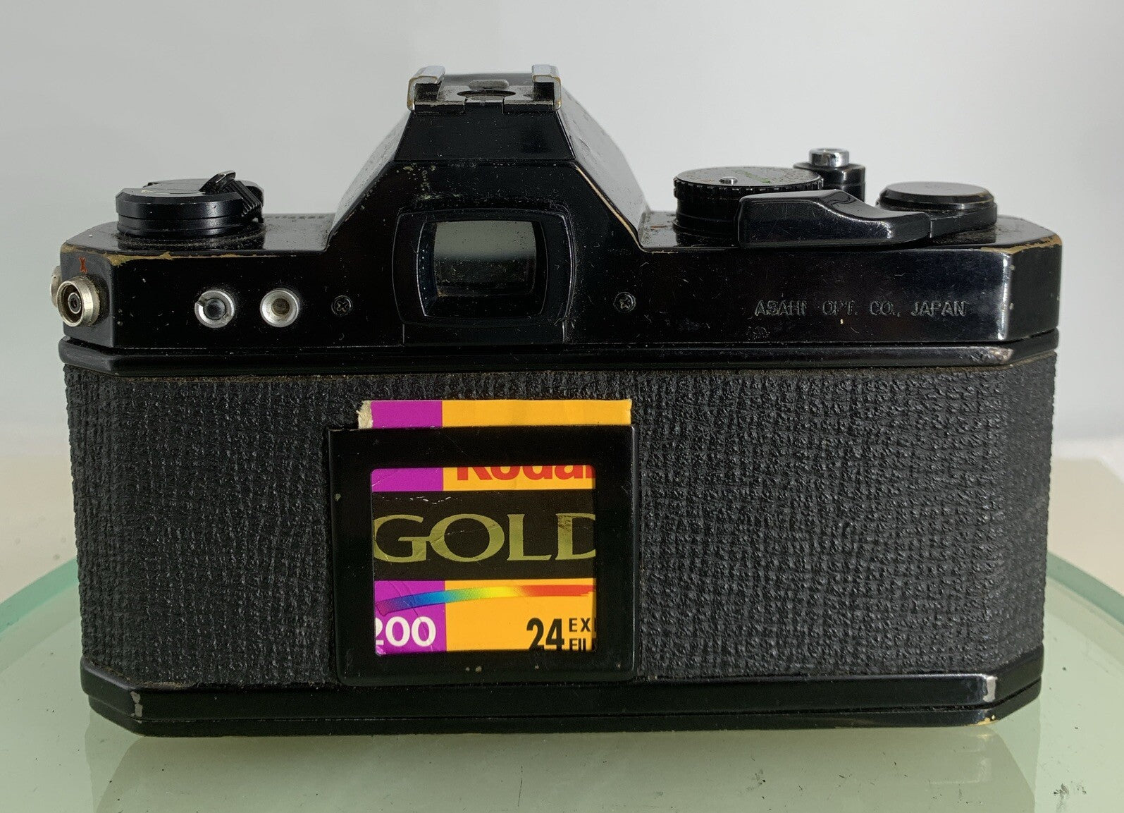 Pentax Asahi K2 35mm Black Film Camera SMC 50mm lens 1:2.K1000 Tested Works #1935