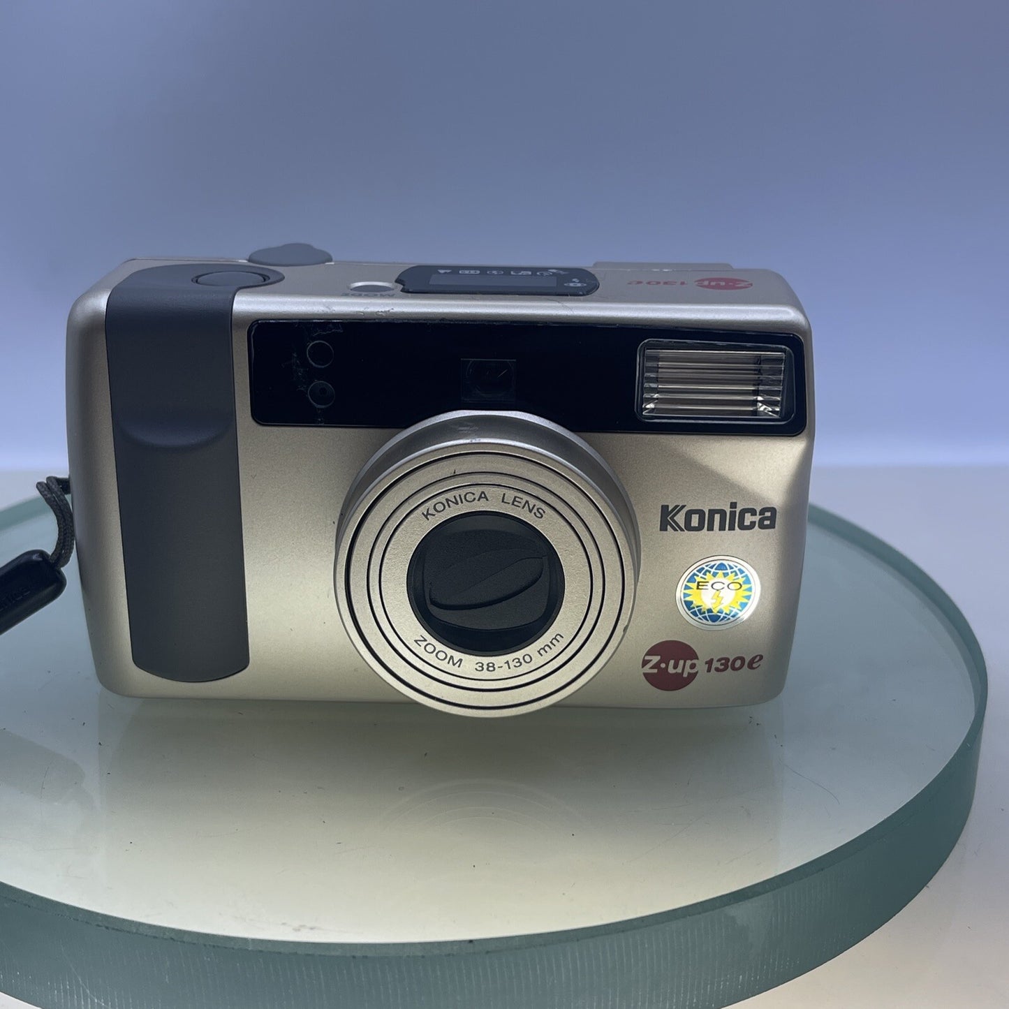 Konica Z-UP 130E Compact 35mm Film Camera  38-130mm Zoom Retro + case #21