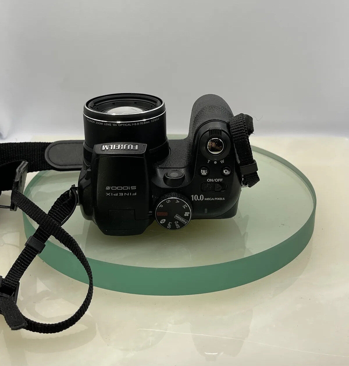 Fujifilm FinePix S1000fd 10.0MP Compact Bridge Digital Camera Black TESTED #3046