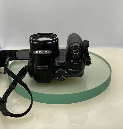 Fujifilm FinePix S1000fd 10.0MP Compact Bridge Digital Camera Black TESTED #3046