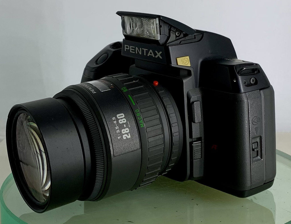 PENTAX SF-7 CAMERA + PENTAX-F ZOOM 28-80MM F3.5-4.5 LENS + TESTED-3456