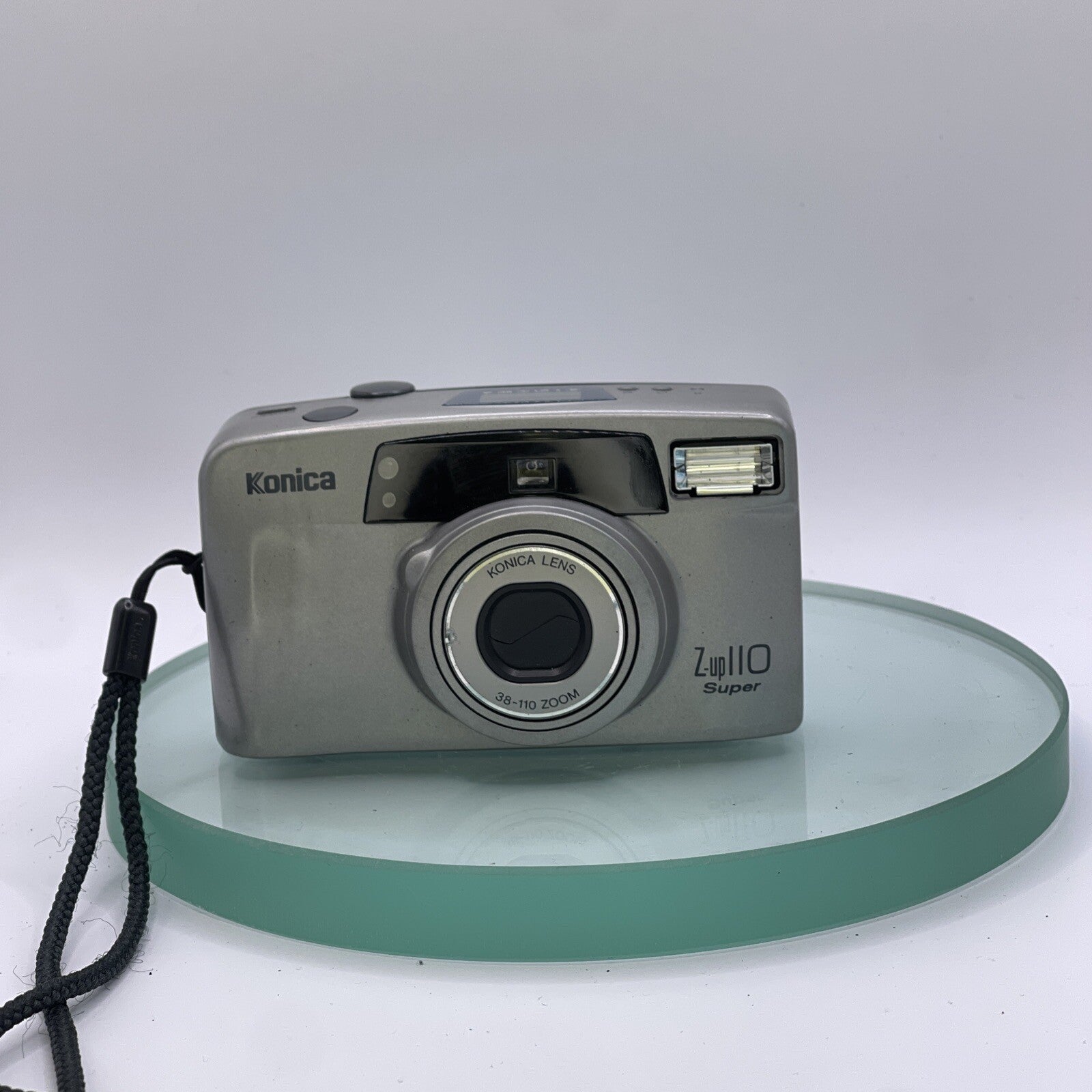 Vintage Konica Z-UP 110 Super Point and Shoot 35mm Film Camera Working # 8021