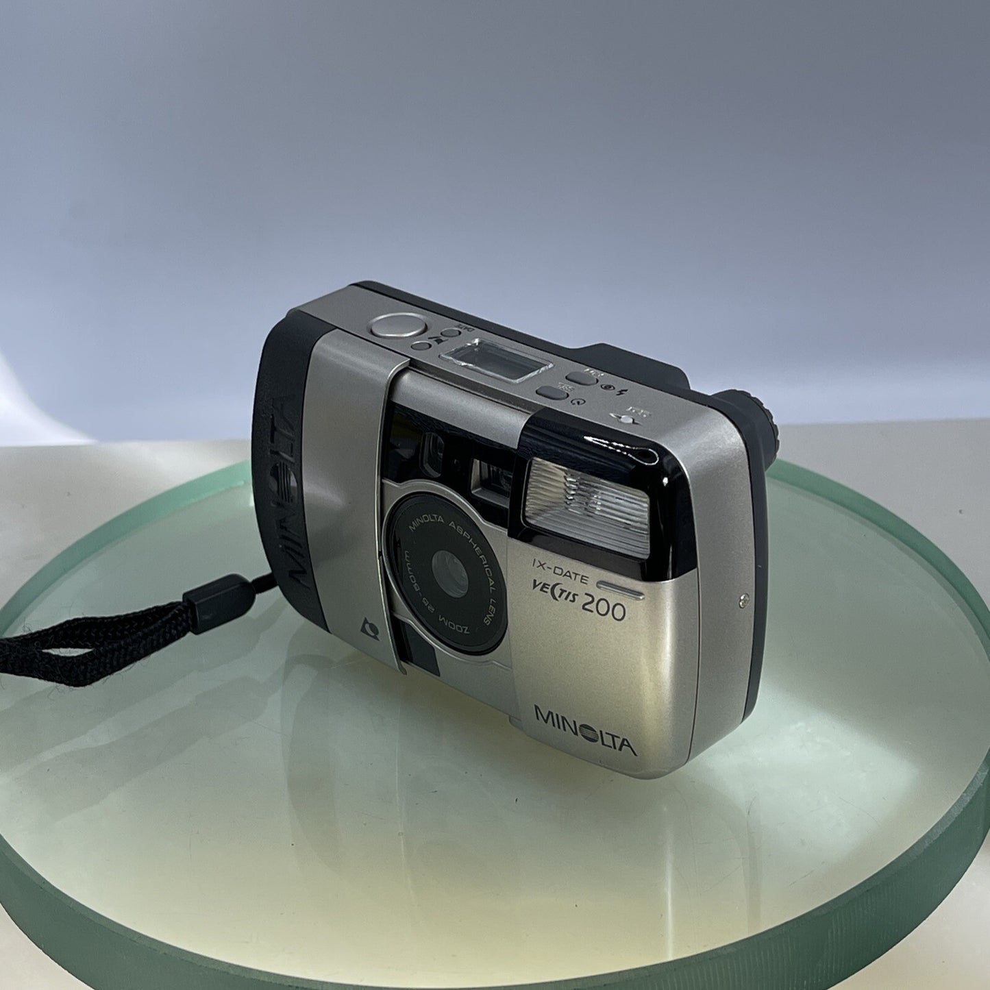 MINOLTA VECTIS 200 IX DATE CAMERA Vintage Film Camera 25mm-50mm & CaseTested#4833
