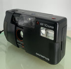 Olympus AF-10 Super COMPACT POINT AND SHOOT FILM CAMERA + COVER - TESTED - 1672