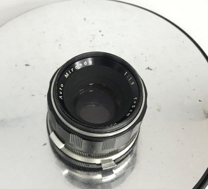 AUTO MIRANDA 1:1.9 f=5cm.50mm lens For miranda camera in great condition #75#764