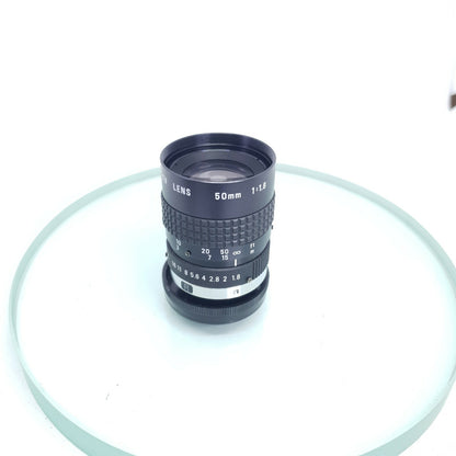 BOXED Sony XC-75CE Ccd Camera Vision System Tested + Pentax 50mm 1.8+Filter #9233