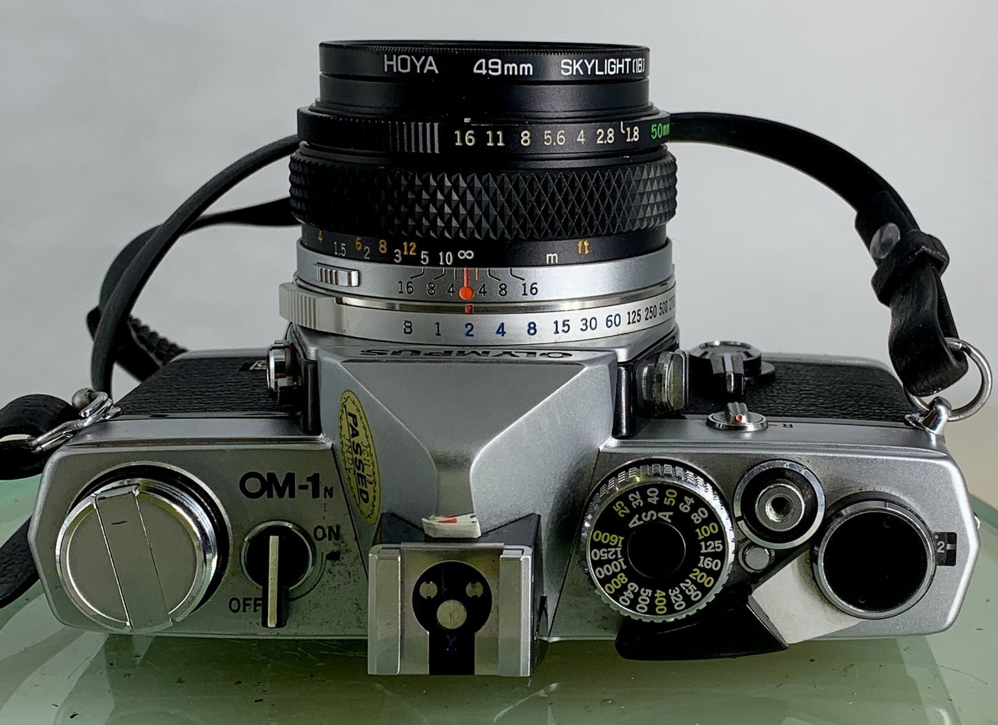 Olympus OM-1N MD 35mm Film SLR Manual Camera with Olympus 50/1.8 Zuiko Lens 3197