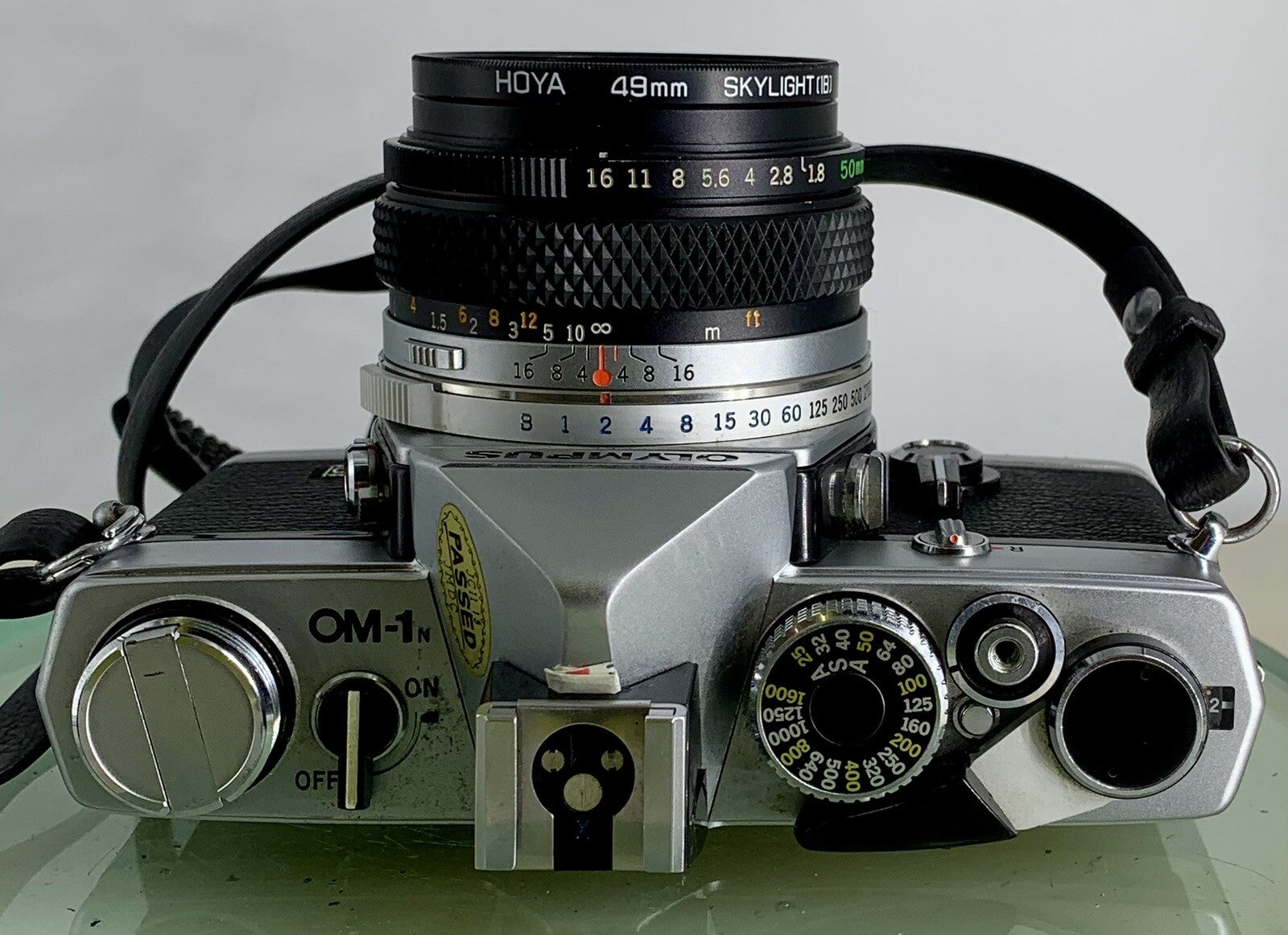 Olympus OM-1N MD 35mm Film SLR Manual Camera with Olympus 50/1.8 Zuiko Lens 3197