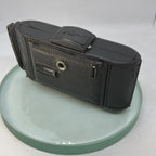 VOIGTLANDER BESSA 1937-42 BLACK FOLDING CAMERA, COMPUR SHUTTER, VOIGTAR 11CM 3666