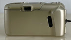 Olympus mju ii Zoom 80 35mm Ultra Compact Camera Beige All Weather  Working #824