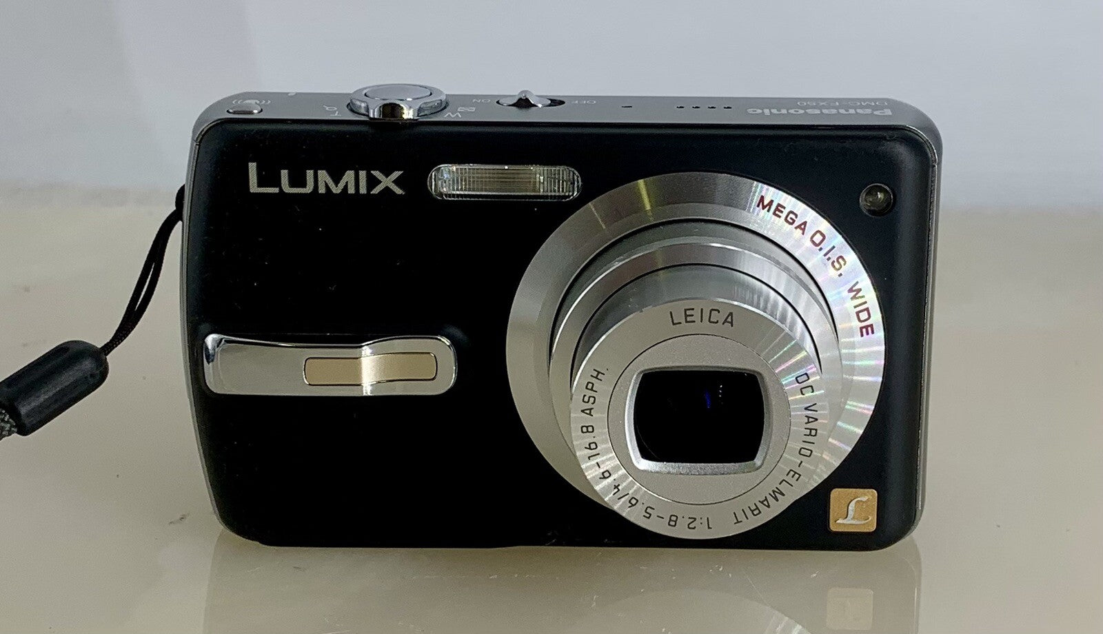 Panasonic Lumix Dmc-Fx50 Compact Digital Camera 21.9x Zoom+Charger+Case+Tested1
