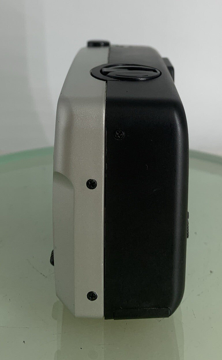 LECLIC BY CONCORD LC17 BV FLASH SILVER COMPACT FILM CAMERA TESTED - 6033
