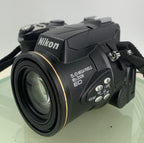 Nikon COOLPIX S700 DIGITAL CAMERA WITH CHARGER BLACK 5.0 MP 8X ZOOM TESTED - 2682