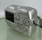 OLYMPUS X-715 5.0MP COMPACT DIGITAL CAMERA SILVER NOCARD NO CHARGER TESTED - 446