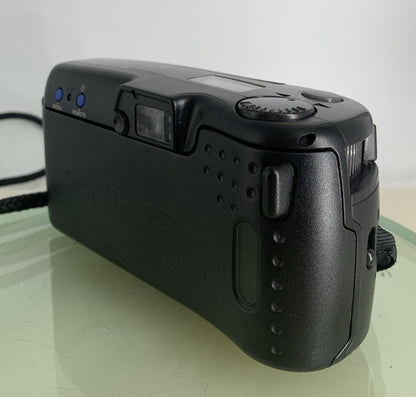 Olympus Superzoom 110 MULTI AF BLACK POINT AND SHOOT FILM CAMERA TESTED - 8076