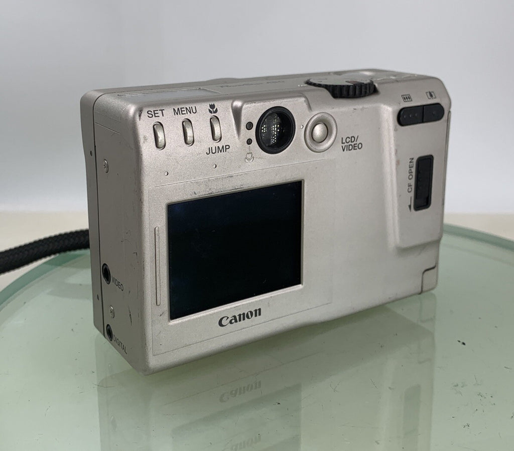 CANON DIGITAL CAMERA PowerShot A50 SILVER- WITH CHARGER - TESTED - 9675