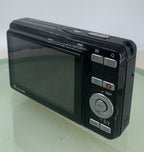 Casio Exilim EX-Z29 BLACK Digital Camera WITH CHARGER NO CARD TESTED - 2396
