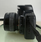 Minolta Dynax 5000i + 35-70mm BLACK FILM CAMERA POINT AND SHOOT TESTED - 6503